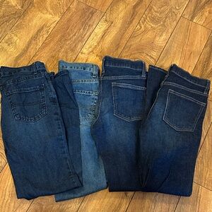 Set of Four Denim Jeans